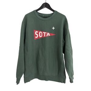SOTA Clothing Co. Green Crewneck Sweatshirt Size XL
